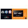 Voir la diapositive 2 : MELICONI Support TV Slim SP 600S Plus Fixe 50 à 82 pouces - Noir