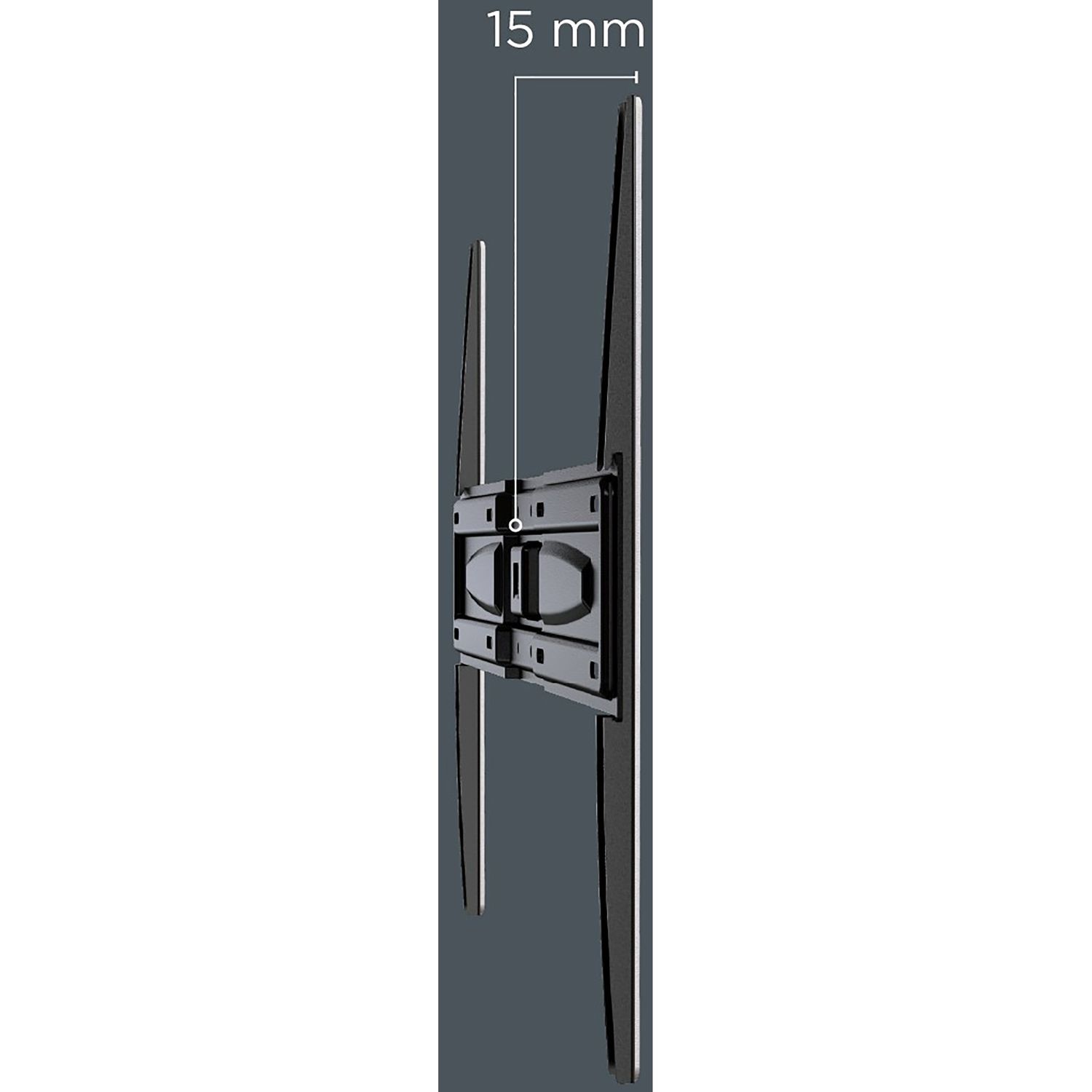 Voir la diapositive 6 : MELICONI Support TV Slim SP 600S Plus Fixe 50 à 82 pouces - Noir