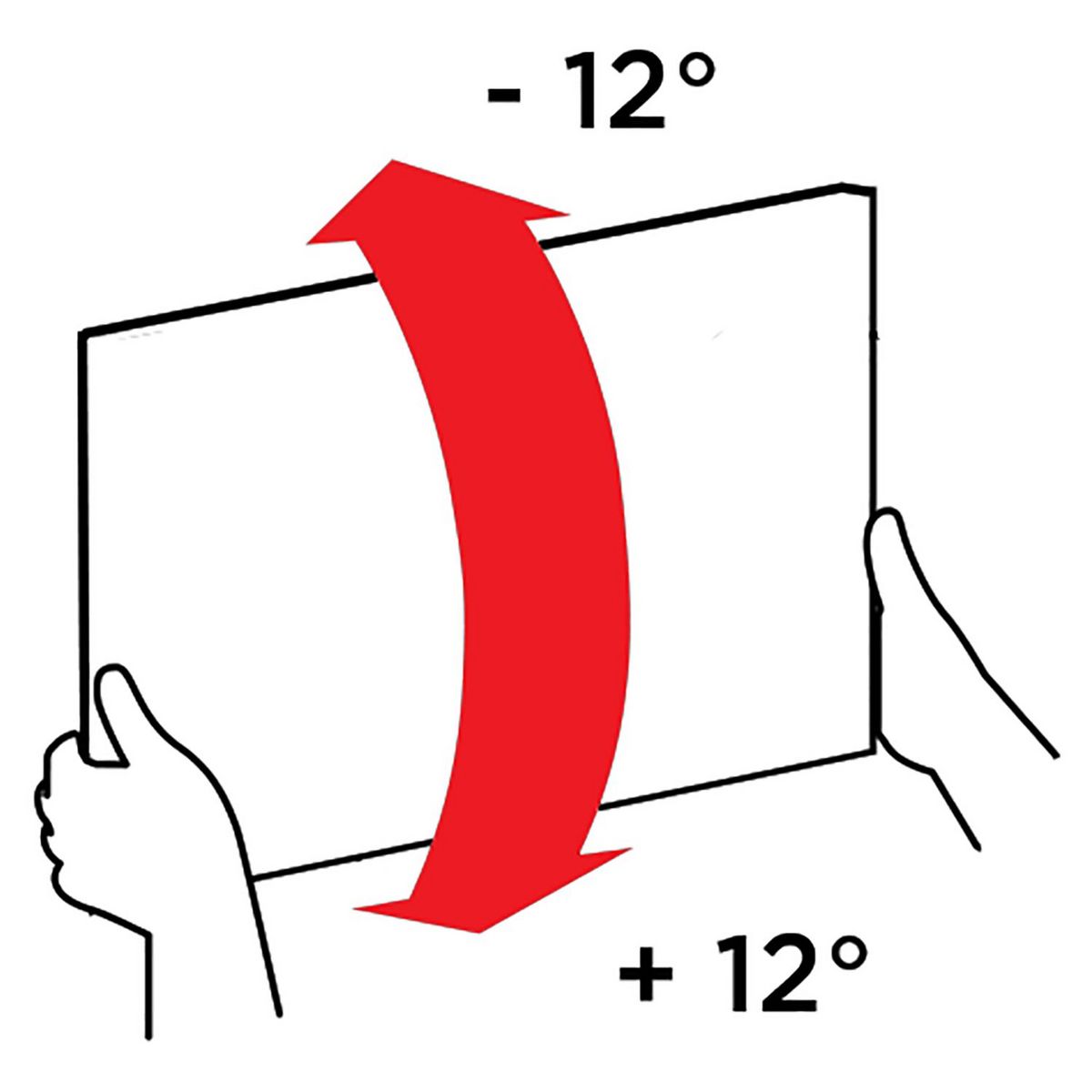 MELICONI Support TV SP 400ST Plus Inclinable 40 à 82 pouces - Noir