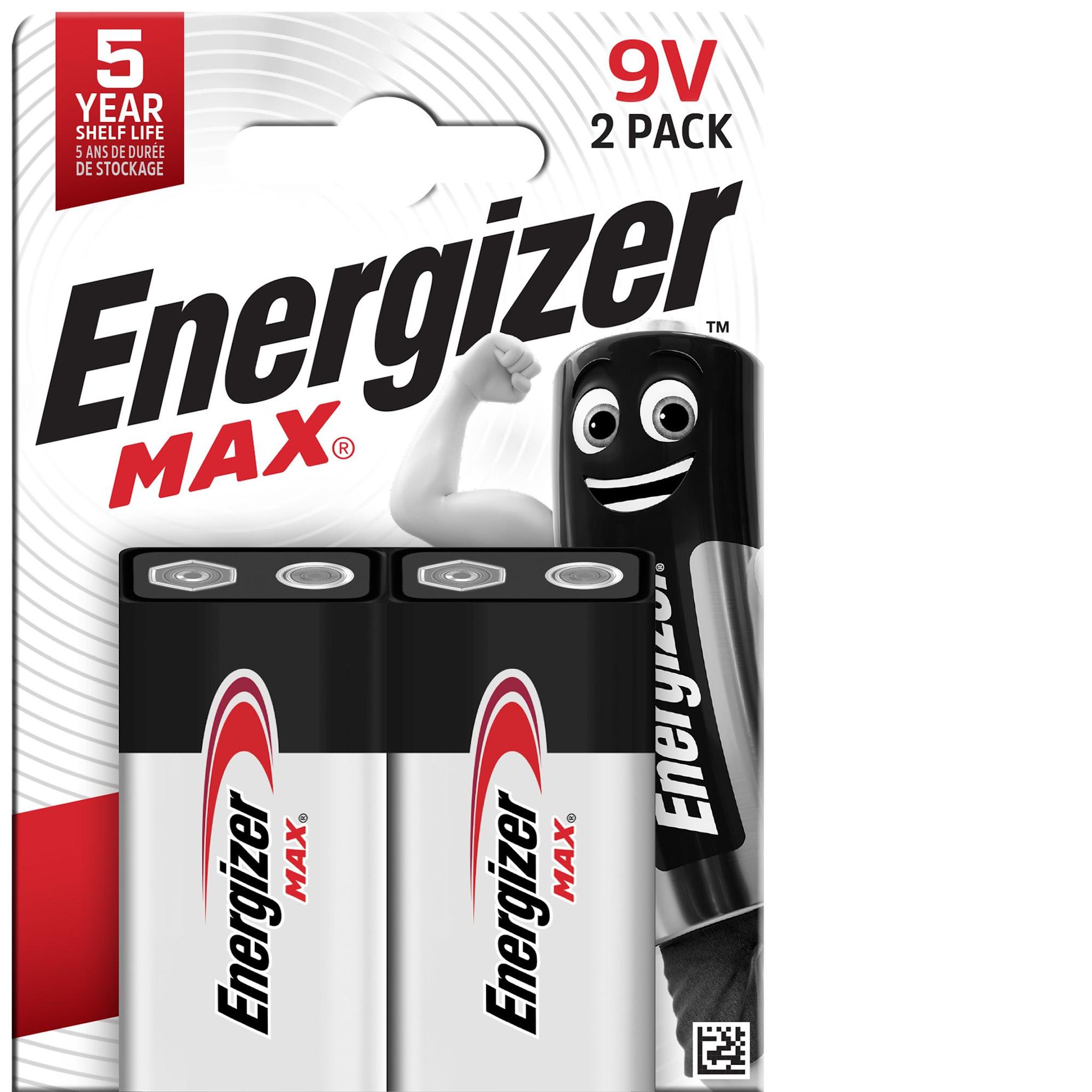 ENERGIZER pile 9v 6lr61 alcaline max x2