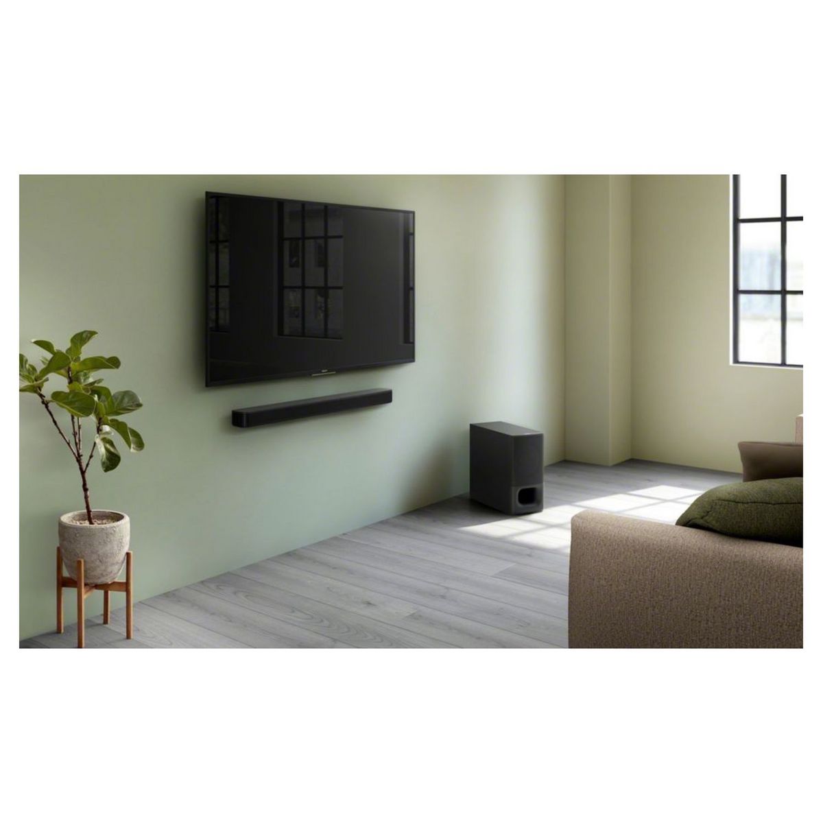 SONY Barre de son 2.1 ch - Noir - HTS350.CE