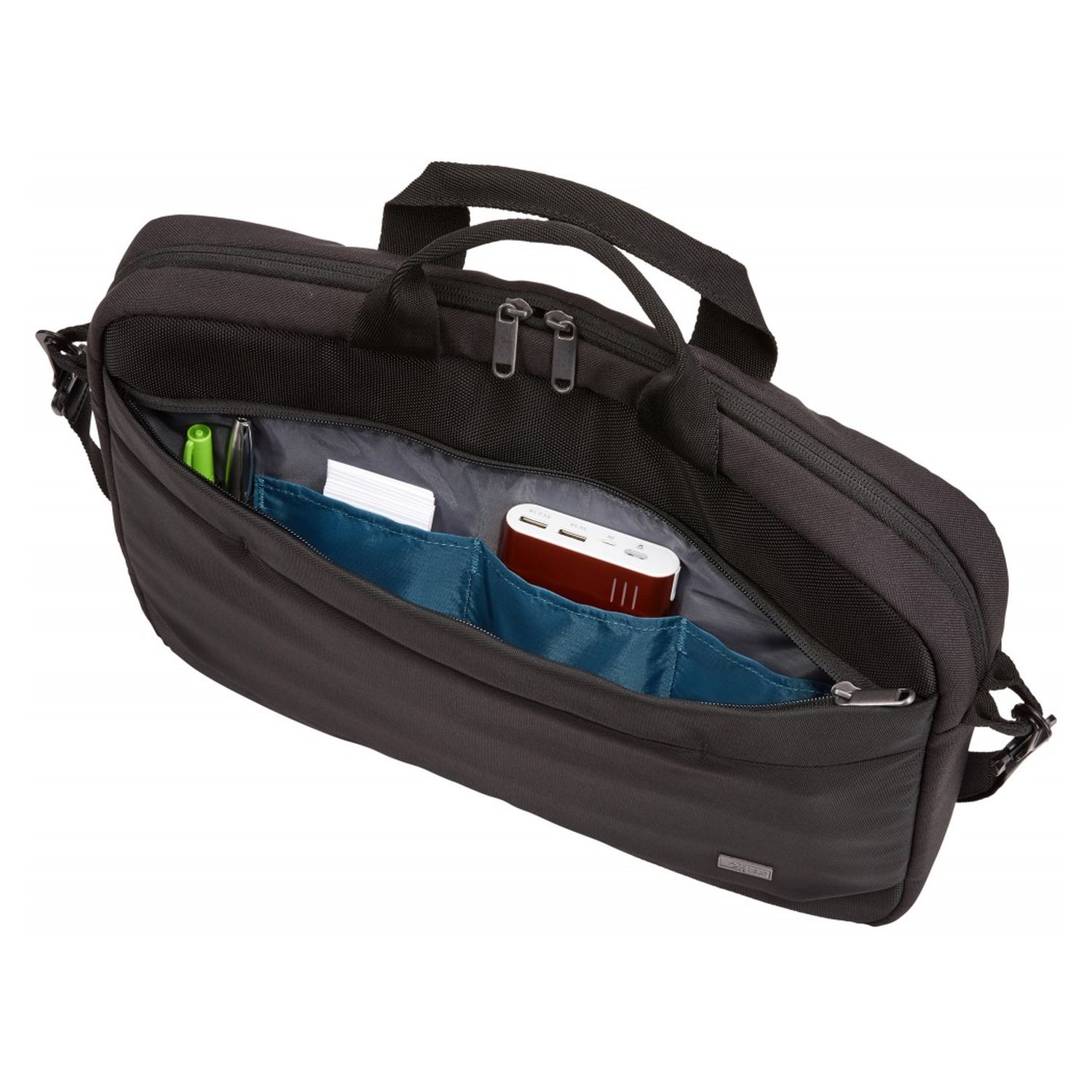 Voir la diapositive 7 : CASE LOGIC Sacoche ADVANTAGE pour PC portable 14 pouces - Bleu