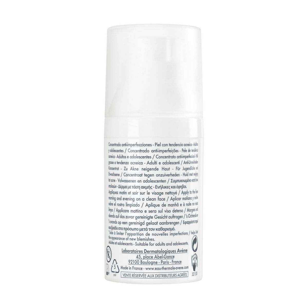 AVÈNE Cleanance Comedomed concentré anti-imperfections 30ml