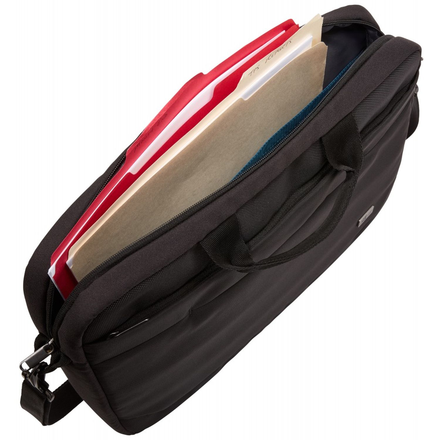 Voir la diapositive 5 : CASE LOGIC Sacoche ADVANTAGE pour PC portable 15.6 pouces - Bleu