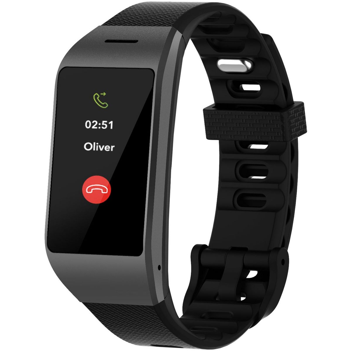 MYKRONOZ Bracelet Montre connectée Zeneo Noir