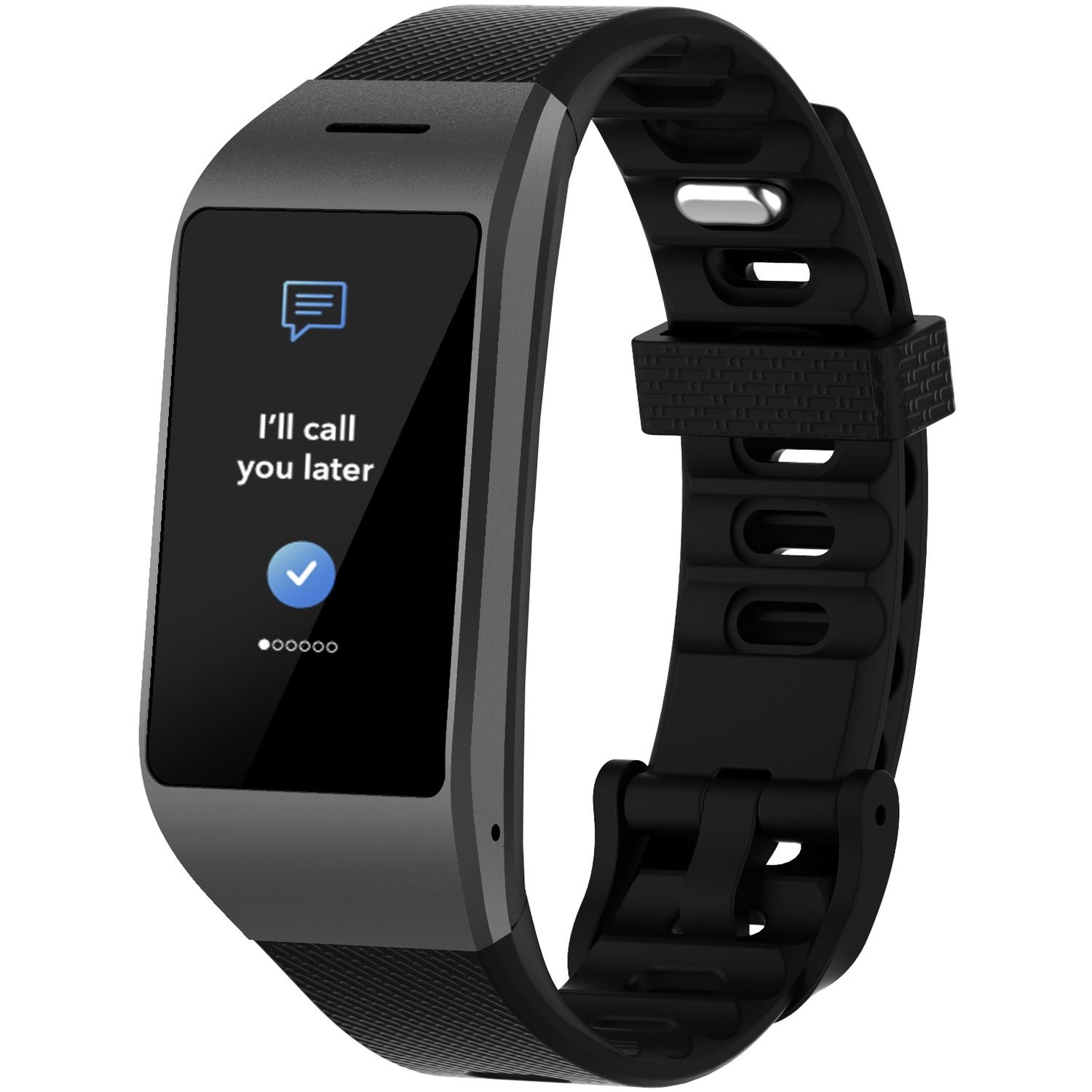 Voir la diapositive 2 : MYKRONOZ Bracelet Montre connectée Zeneo Noir
