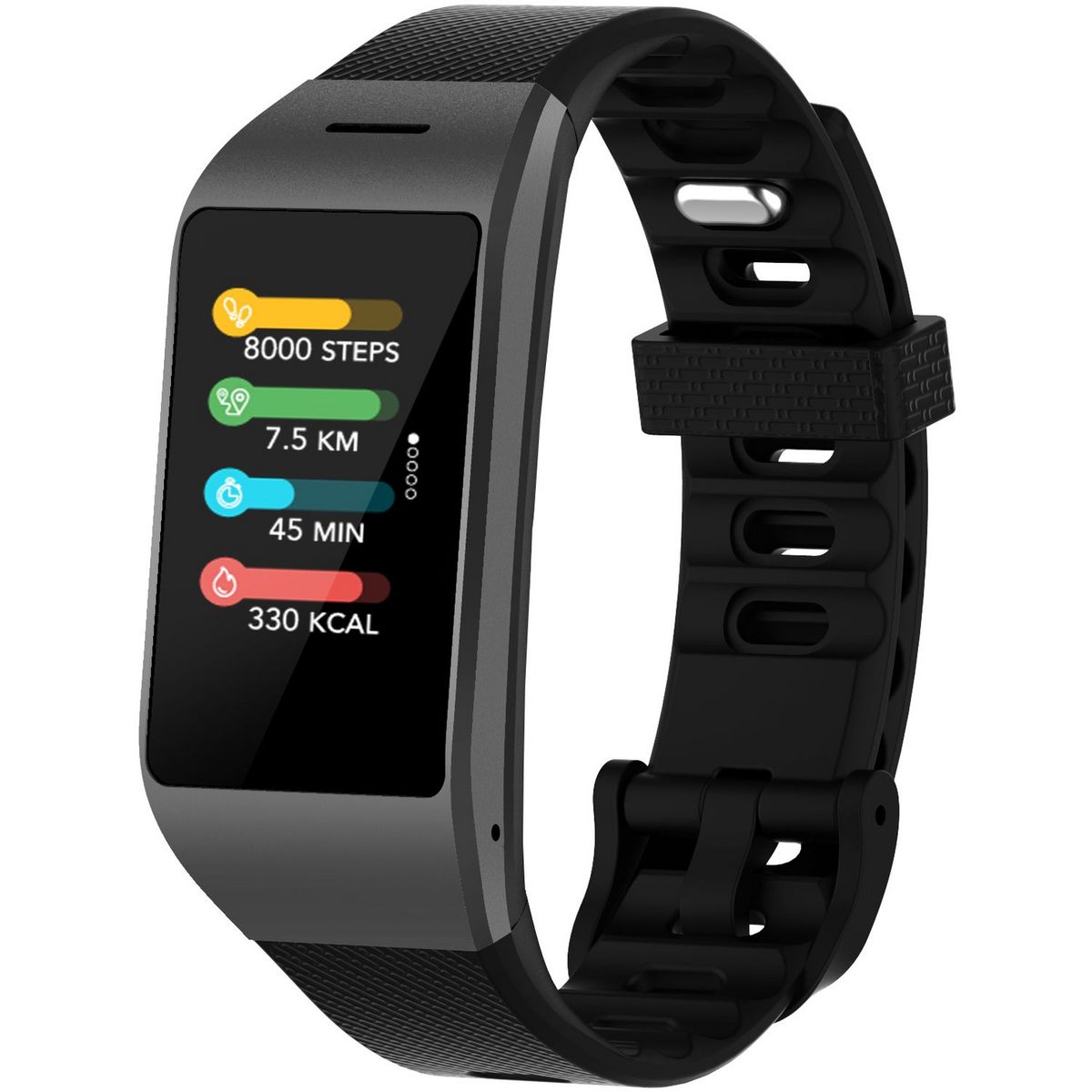 MYKRONOZ Bracelet Montre connectée Zeneo Noir