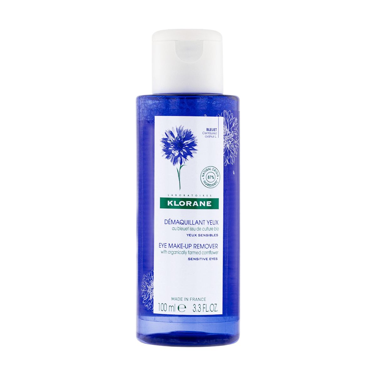 KLORANE Démaquillant yeux au bleuet 100ml
