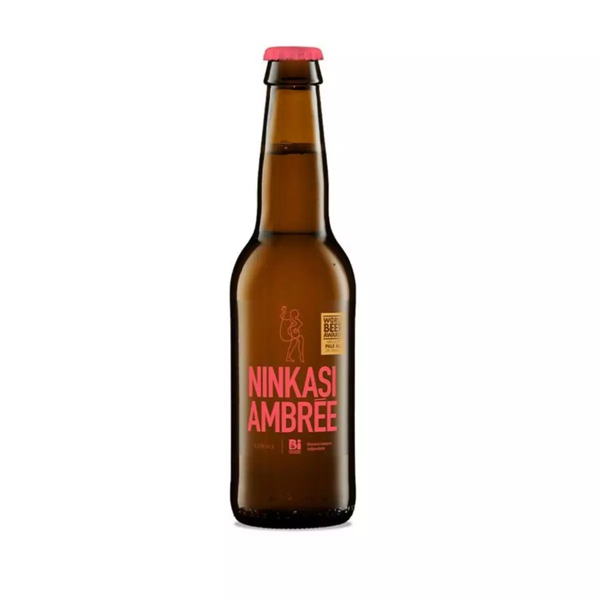 NINKASI Bière ambrée artisanale de Lyon 4,5% 75cl