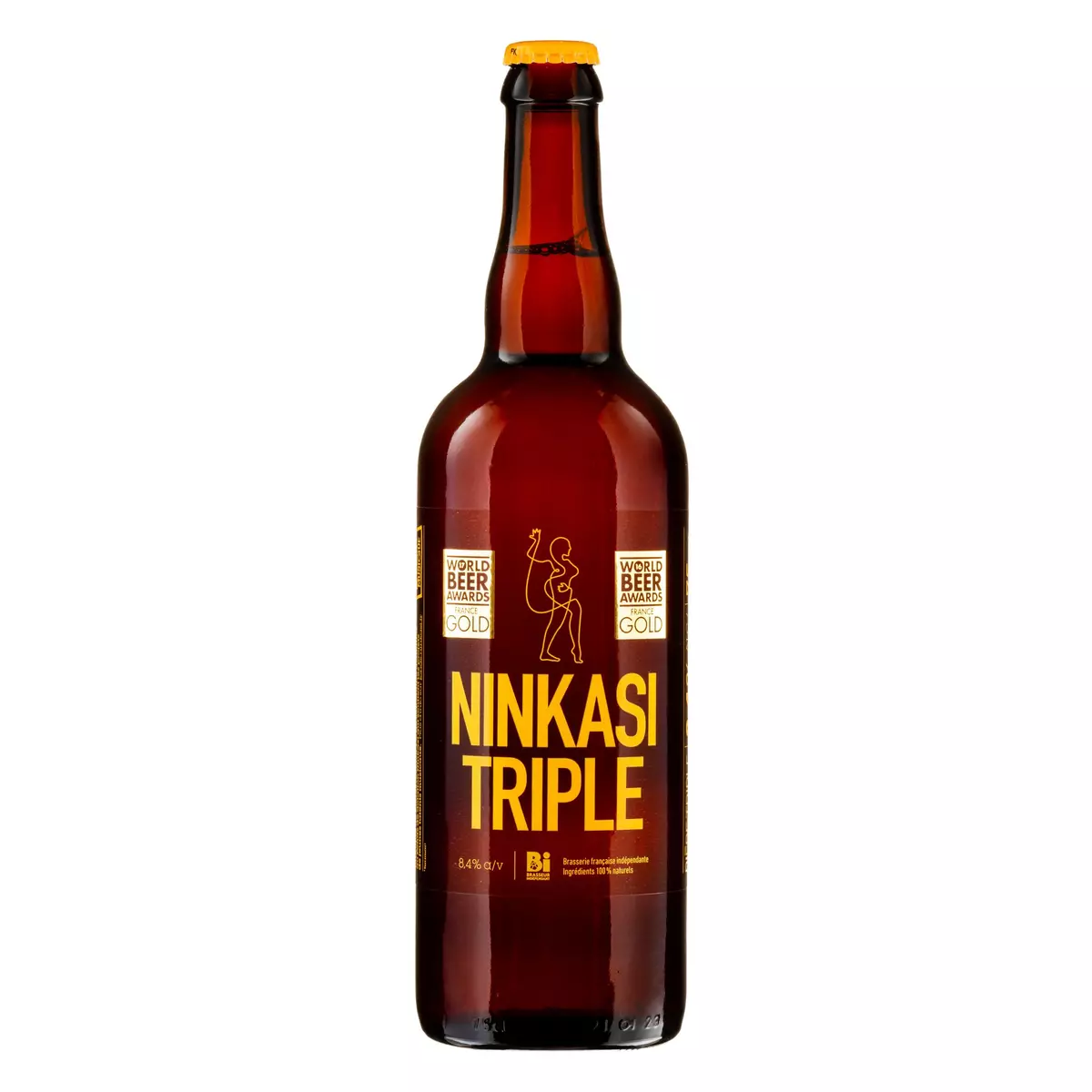 NINKASI Bière blonde triple artisanale de Lyon 8,4% 75cl