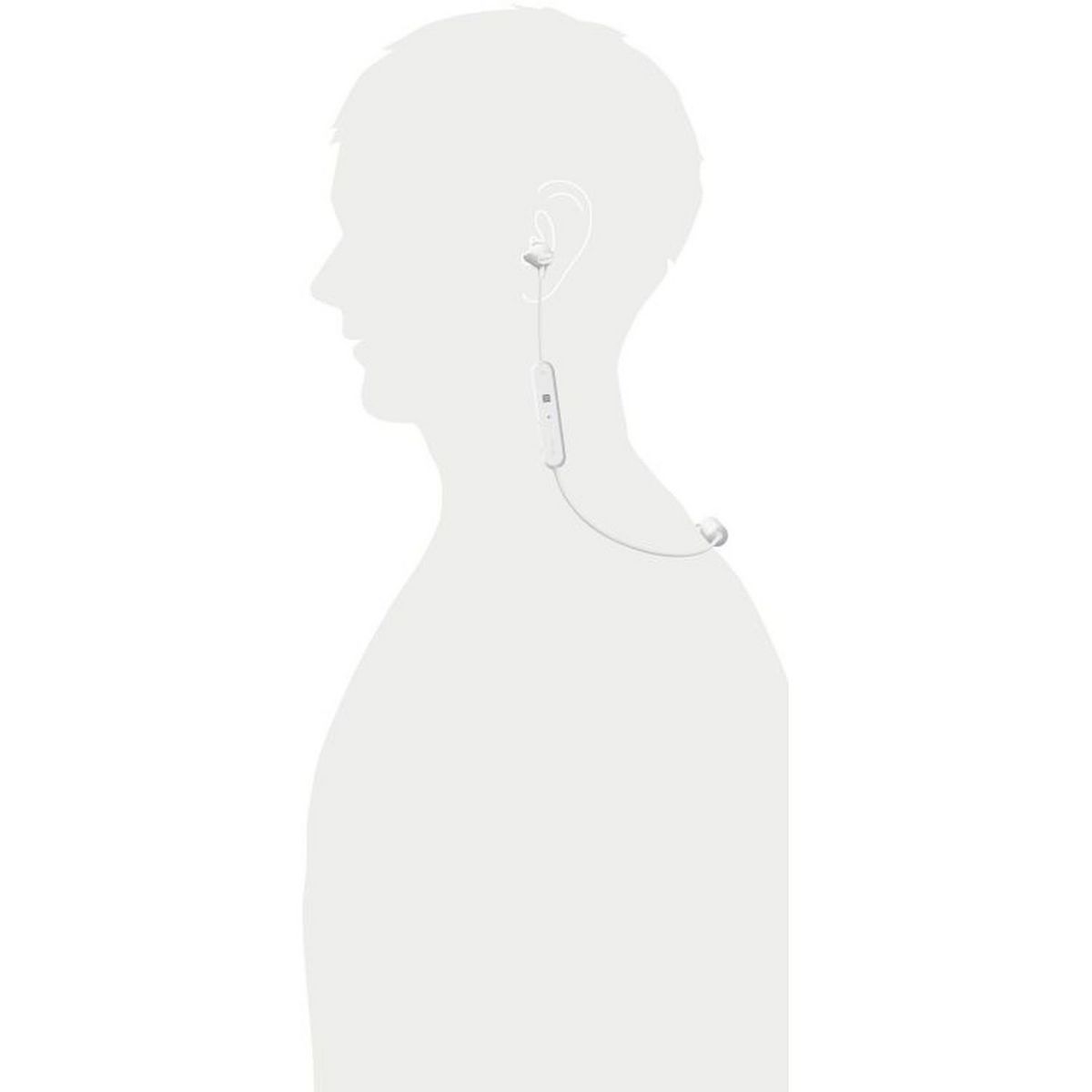 SONY Écouteurs sans fil Bluetooth - WIC 200 - Blanc