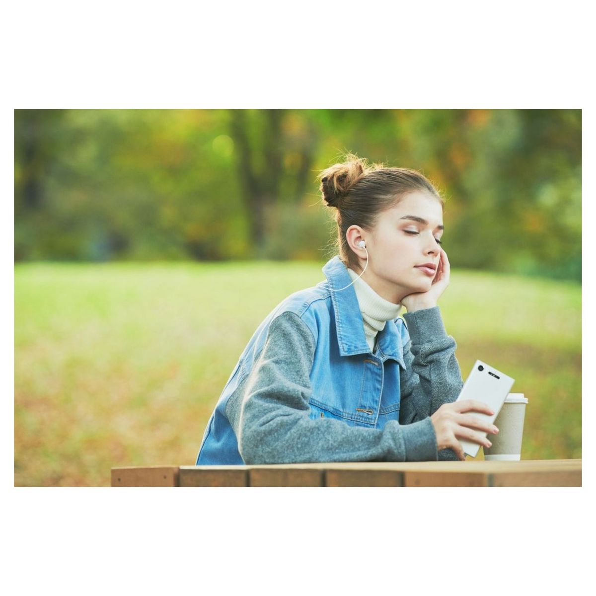 SONY Écouteurs sans fil Bluetooth - WIC 200 - Blanc