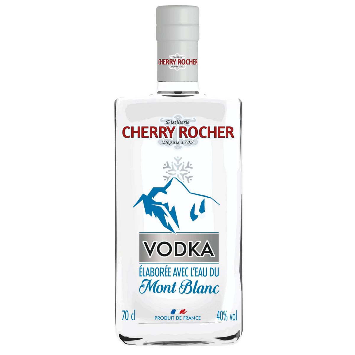 CHERRY ROCHER Vodka du Mont Blanc 40% 70cl
