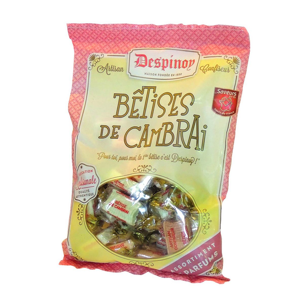 DESPINOY Bêtises de Cambrai bonbons aux fruits 150g