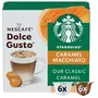 STARBUCKS Capsules de café caramel macchiato compatibles Dolce Gusto 2X6 capsules 127g