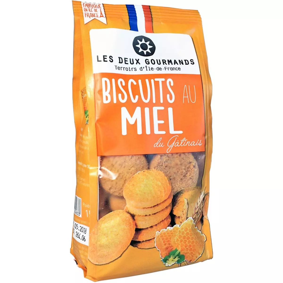 GERBLE Biscuits goûter aux raisins sachets fraîcheur 4x5 biscuits 360g pas  cher 