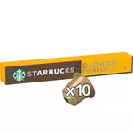 Starbucks STARBUCKS Caspules de café blonde espresso roast intensité 6 compatibles Nespresso