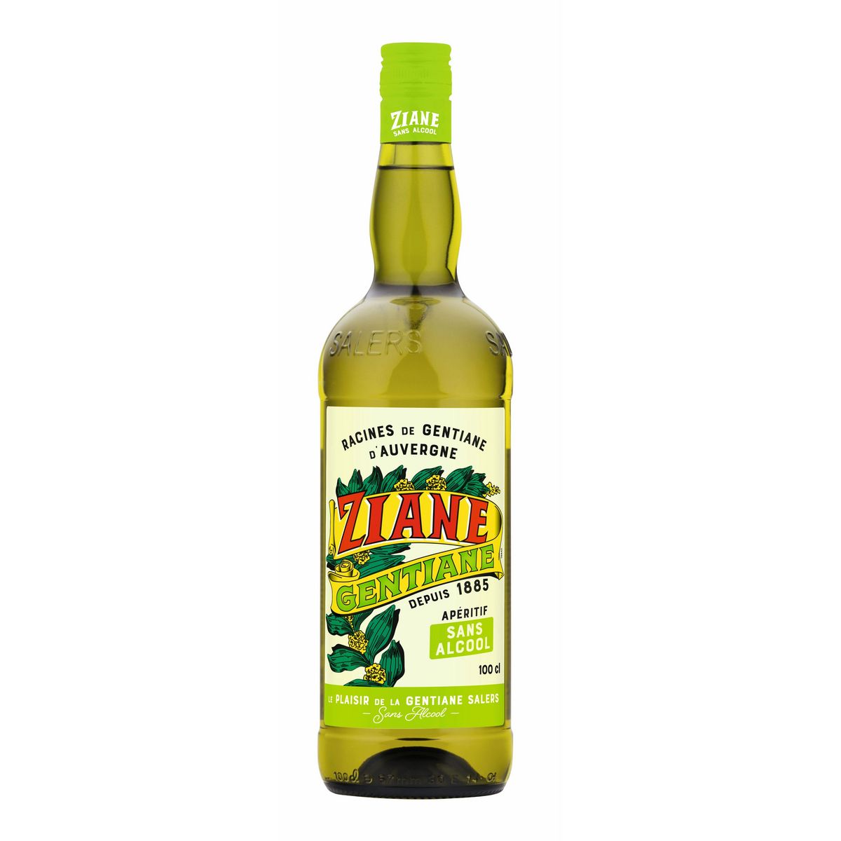 ZIANE Gentiane Apéritif sans alcool 0.0% 1l