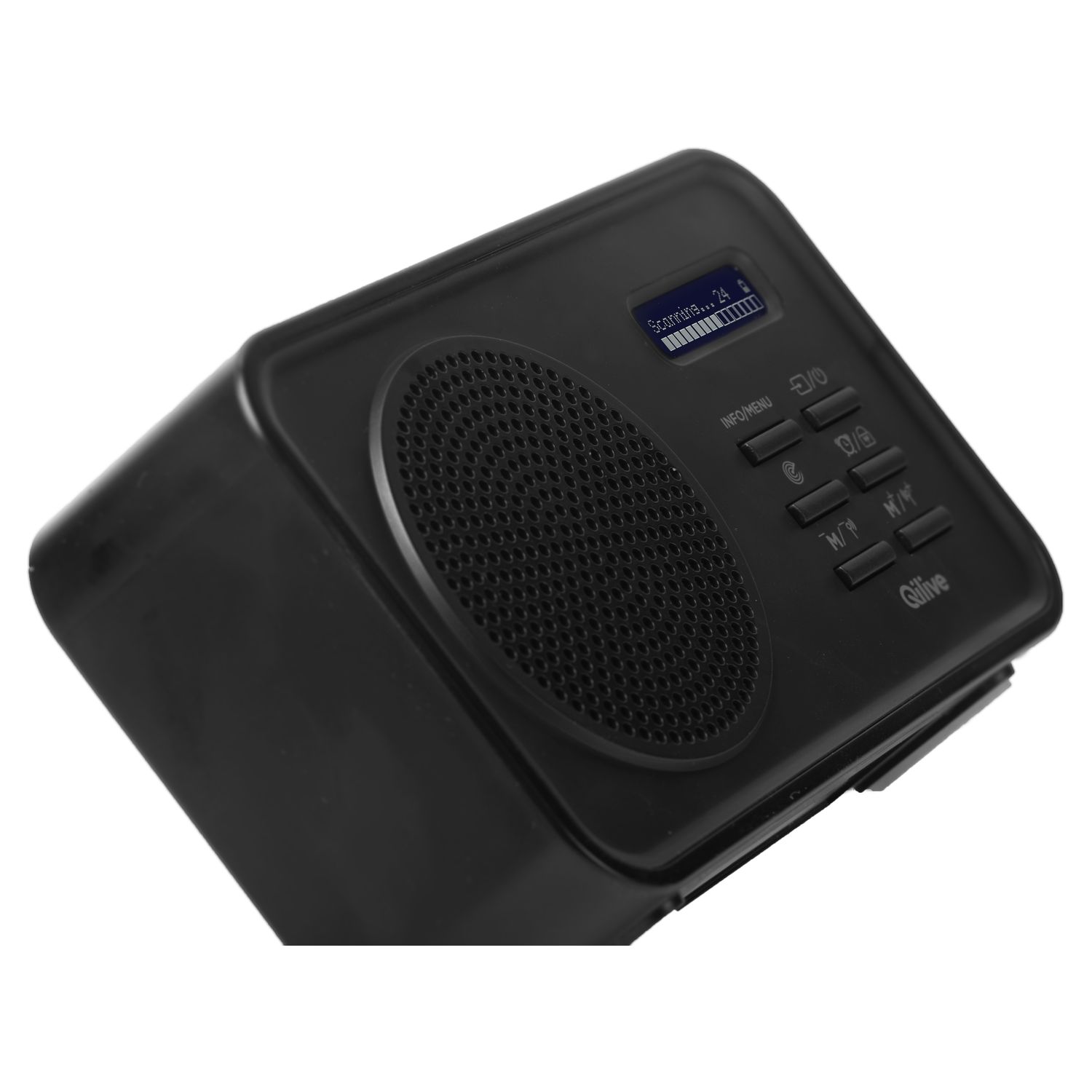 Voir la diapositive 2 : QILIVE Radio DAB+/FM - Noir - Q1117 Réf. 137609