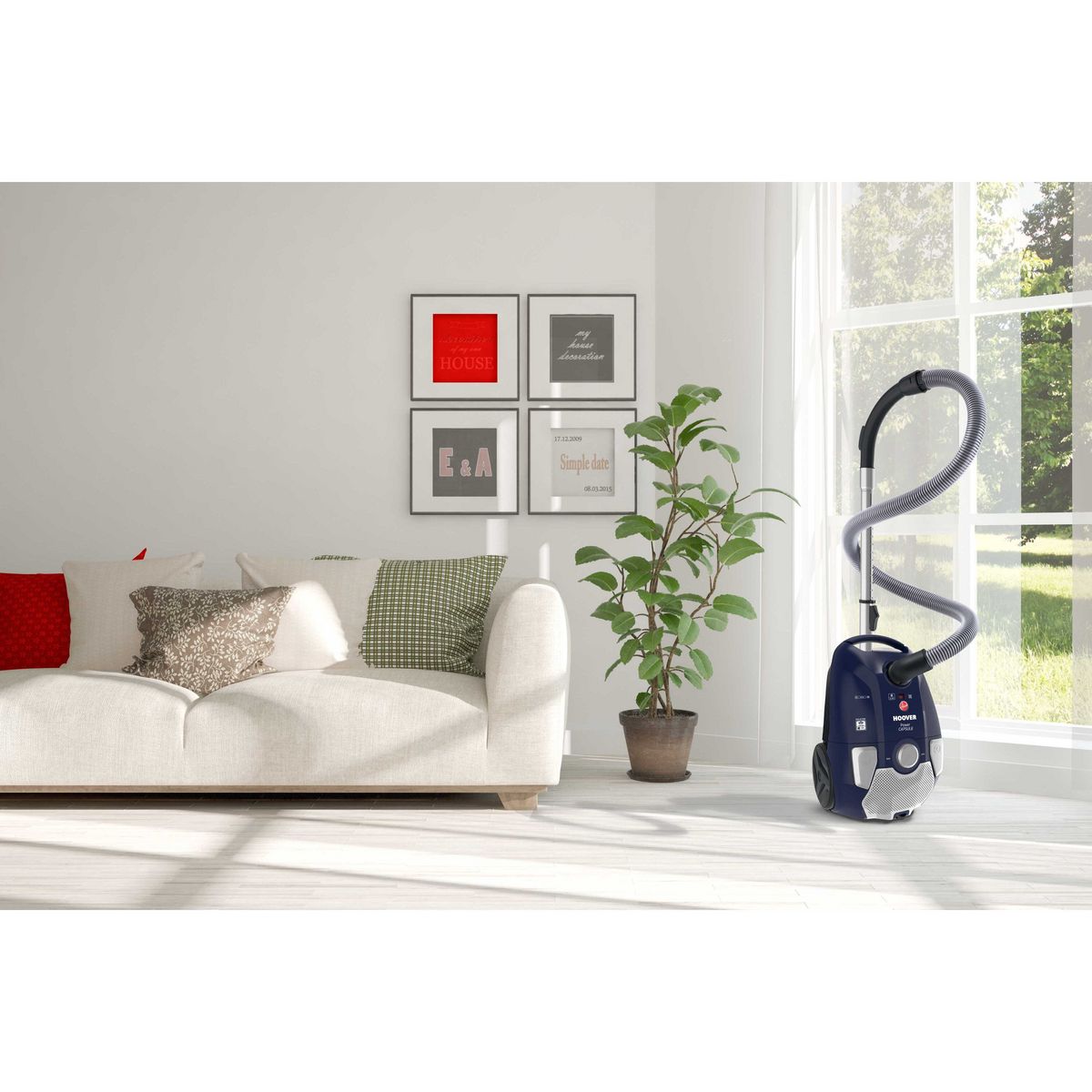HOOVER Aspirateur traîneau avec sac PC10PAR - Bleu