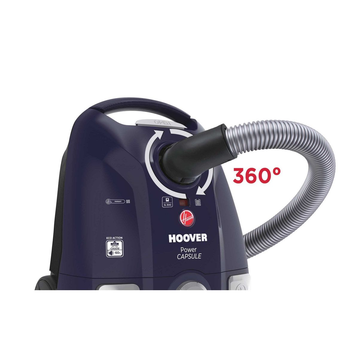 HOOVER Aspirateur traîneau avec sac PC10PAR - Bleu