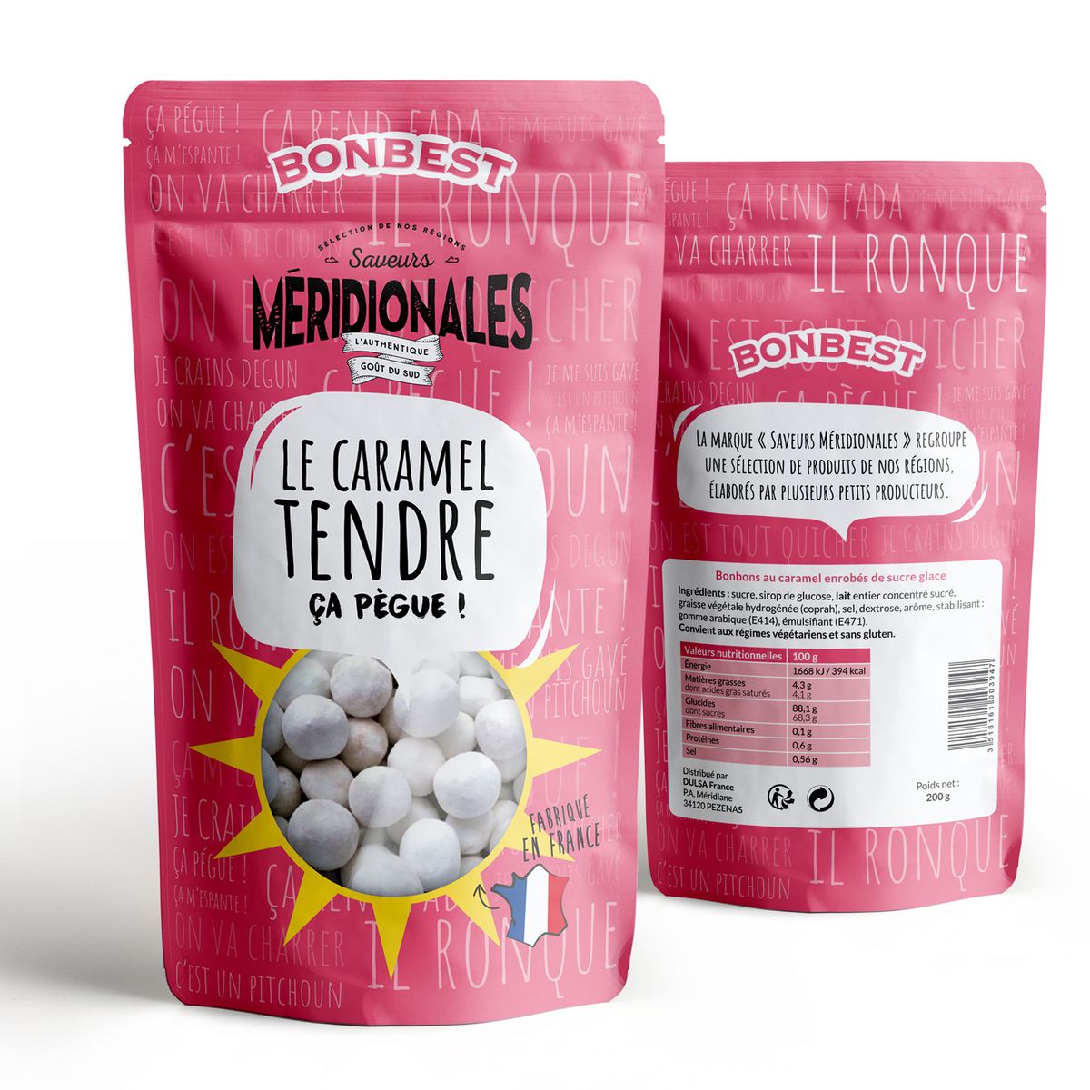 BONBEST Bonbons au caramel tendre 200g