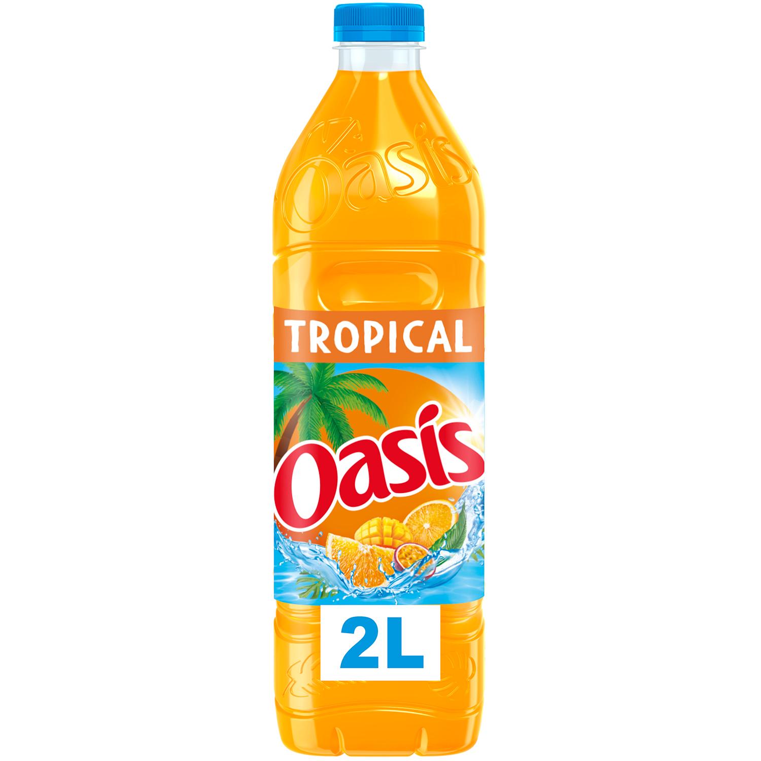 Voir la diapositive 2 : OASIS Boisson aux fruits saveur tropical 2l