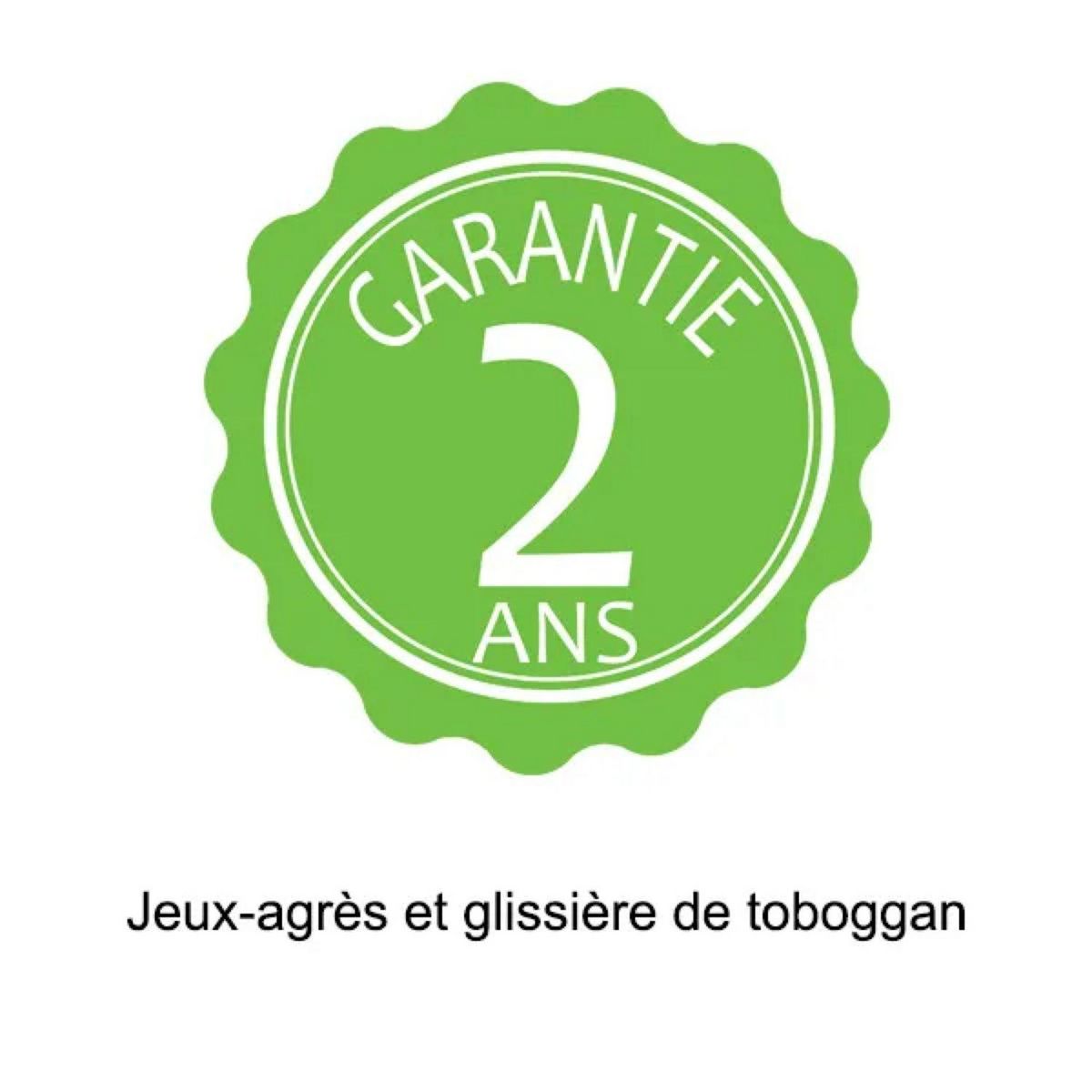 ALEO BY TRIGANO Portique balançoire - Bois/Métal - H2,30m - SENORA