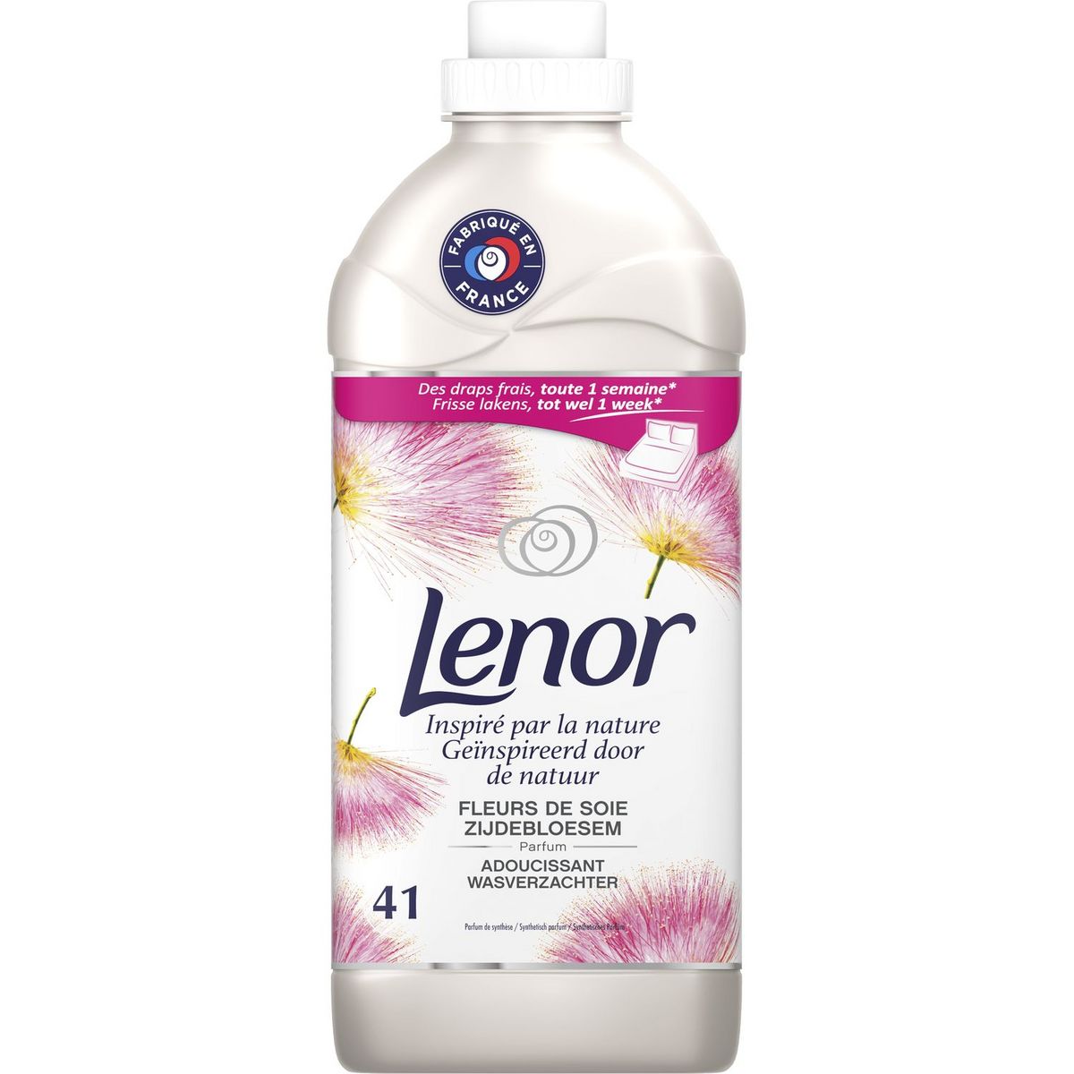 LENOR Adoucissant fleurs de soie 41 lavages 1,025l