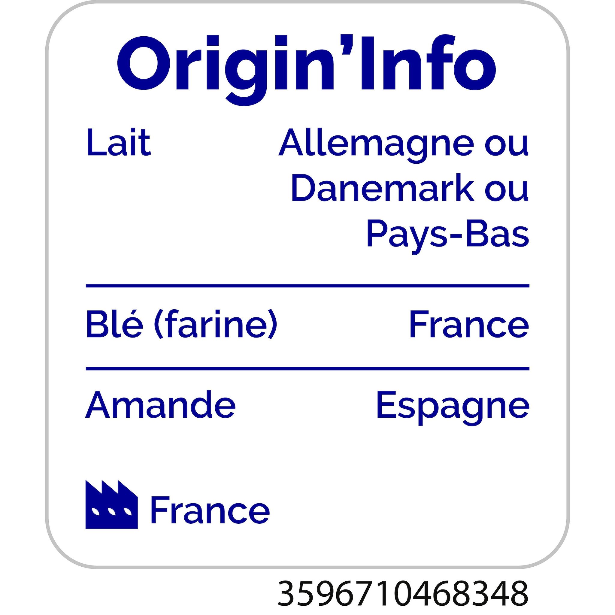 Voir la diapositive 5 : AUCHAN BIO Financiers pur beurre sachets individuels 5 gâteaux 125g