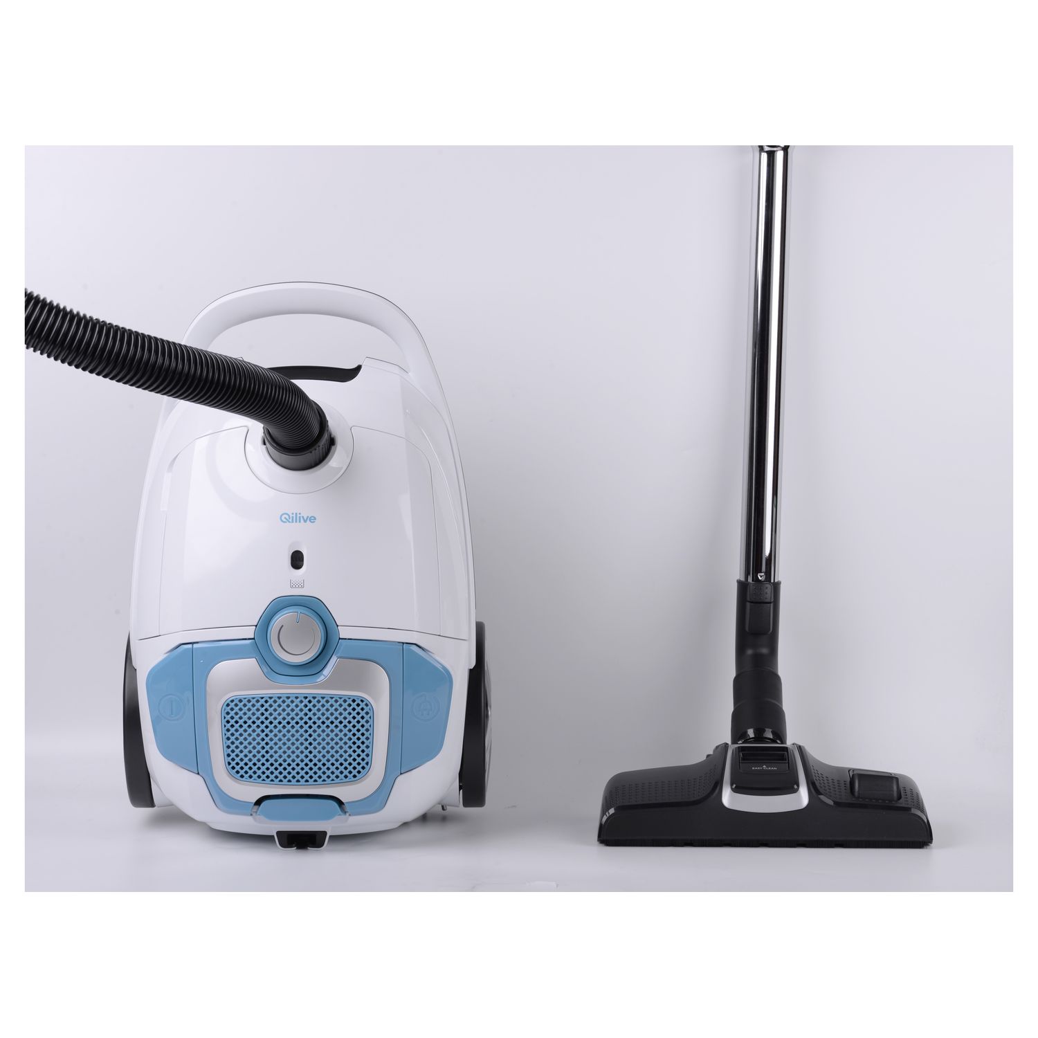 Voir la diapositive 2 : QILIVE Aspirateur traîneau avec sac Q6806 143778 - Blanc