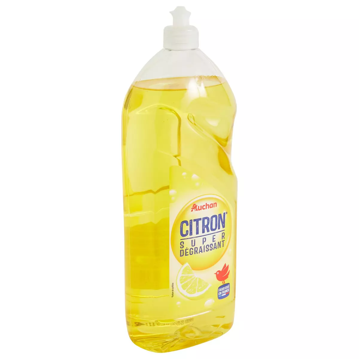 AUCHAN Liquide vaisselle super dégraissant citron 1,5l