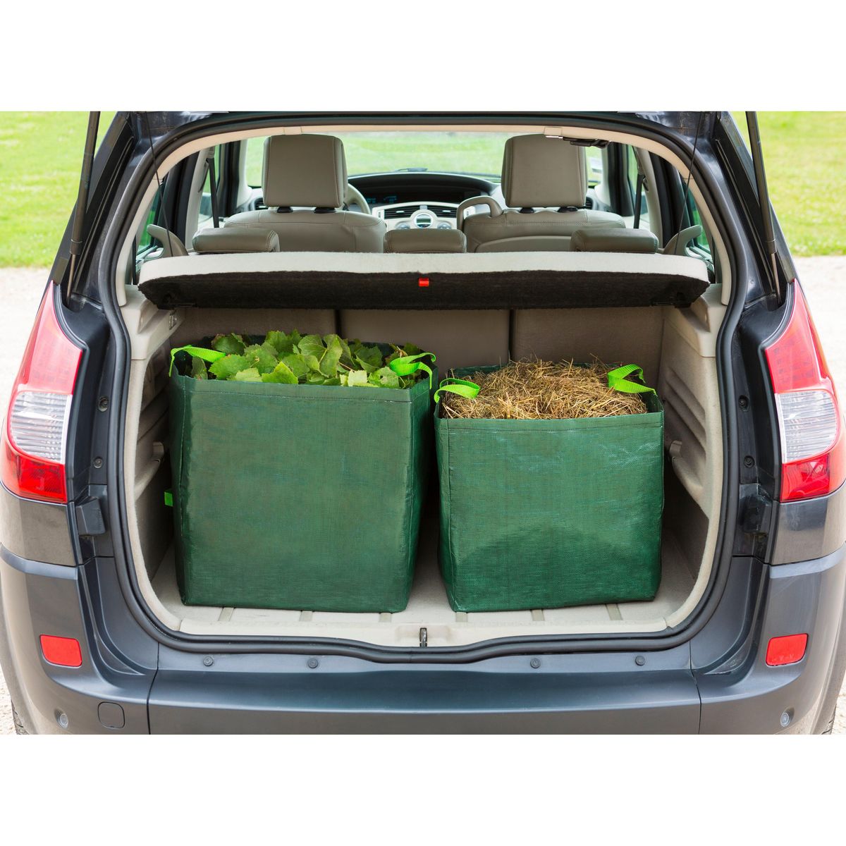 Lot de 3 sacs de jardin avec poignées - 170L 100L 70L