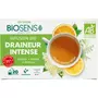 BIOSENS Infusion bio draineur intense saveur orange citron 20 sachets 30g