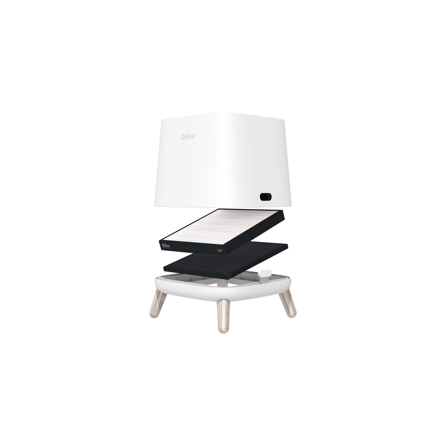 Voir la diapositive 5 : QILIVE Purificateur d'air Q.6815 14086 Blanc