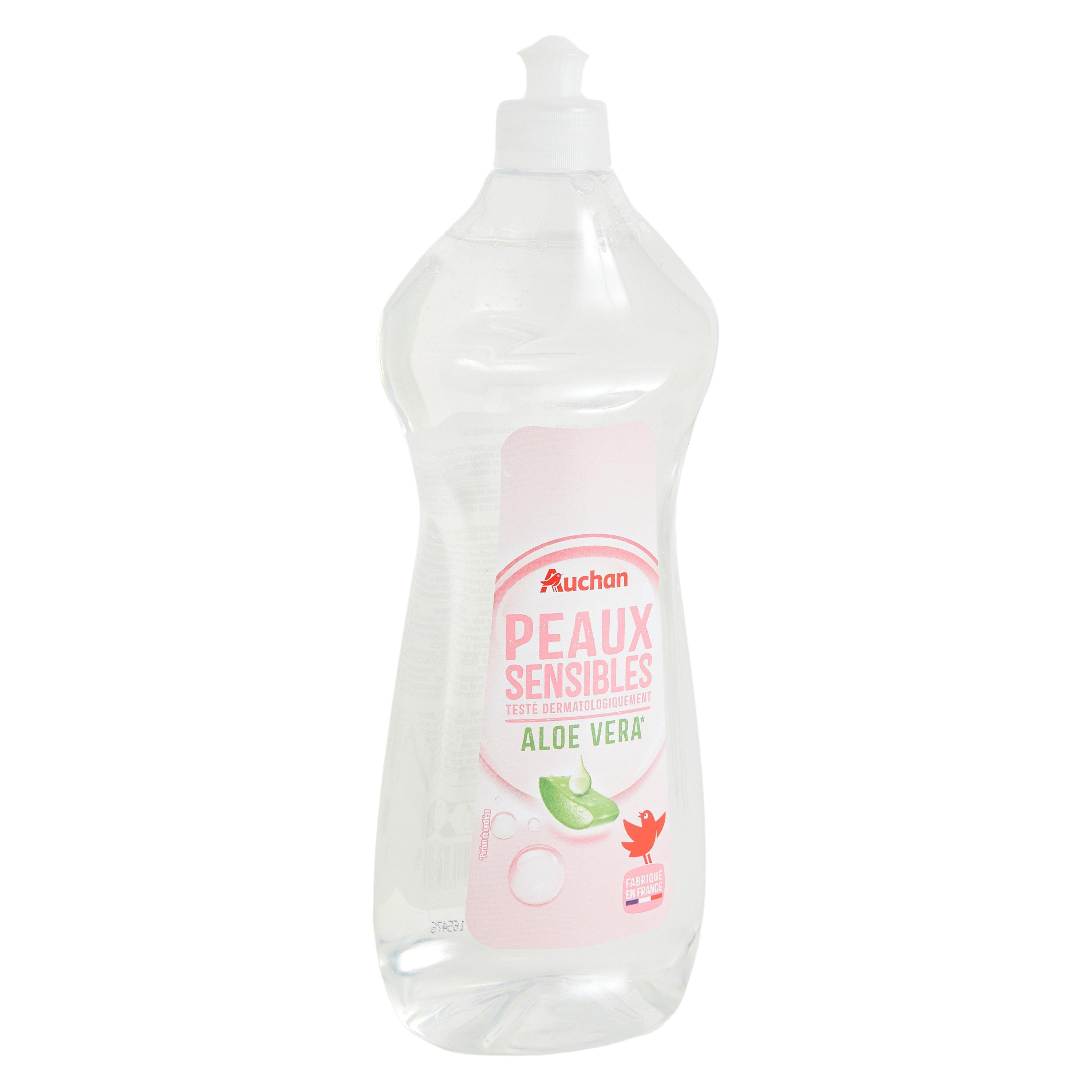 Voir la diapositive 3 : AUCHAN Liquide vaisselle peaux sensibles 750ml