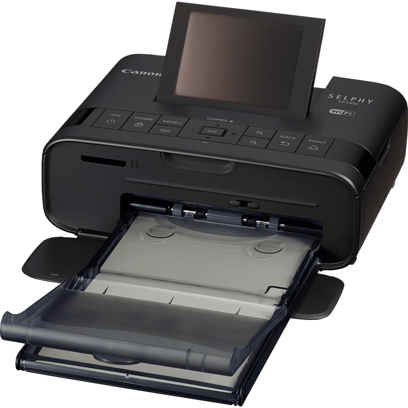 Voir la diapositive 5 : CANON Imprimante photo portable - Noir - Selphy CP1300