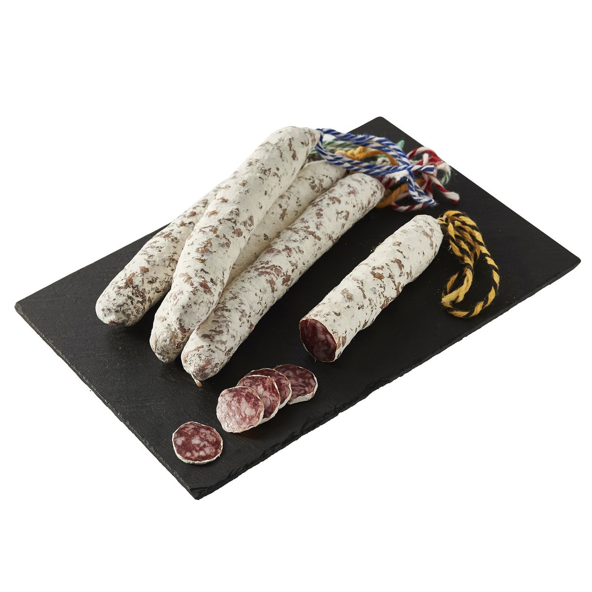 LE SECHOIR DES ALPES Les Saucissonades assortiment de saucissons artisanaux porc français 5 pièces 675g