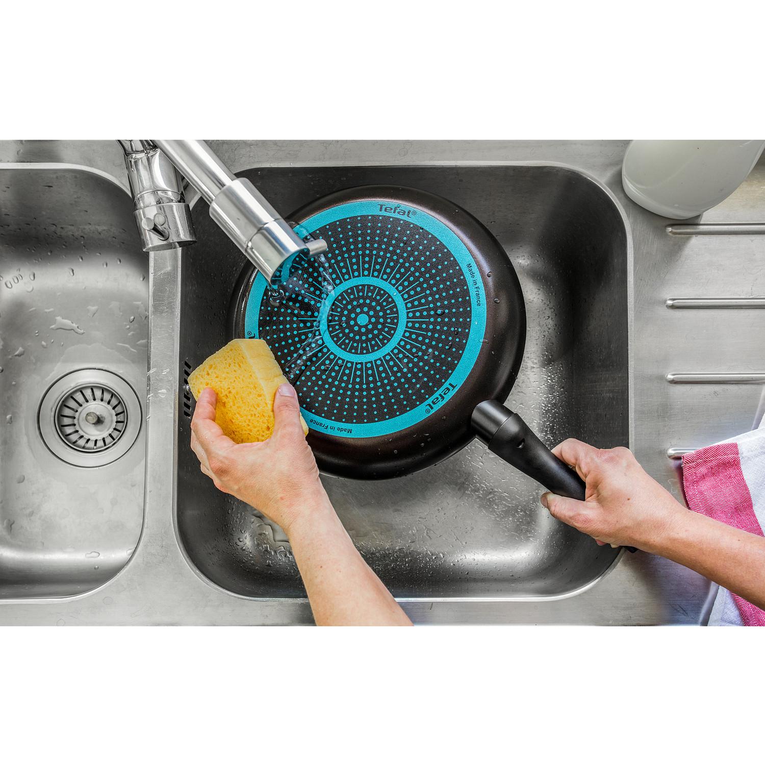Voir la diapositive 3 : TEFAL Poêle 28 cm Easy Cook Clean tous feux dont induction