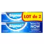 SIGNAL White Now Dentifrice blancheur  2X75ml