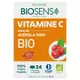 BIOSENS Comprimés vitamine C acérola 1000 bio 24 comprimés 64g