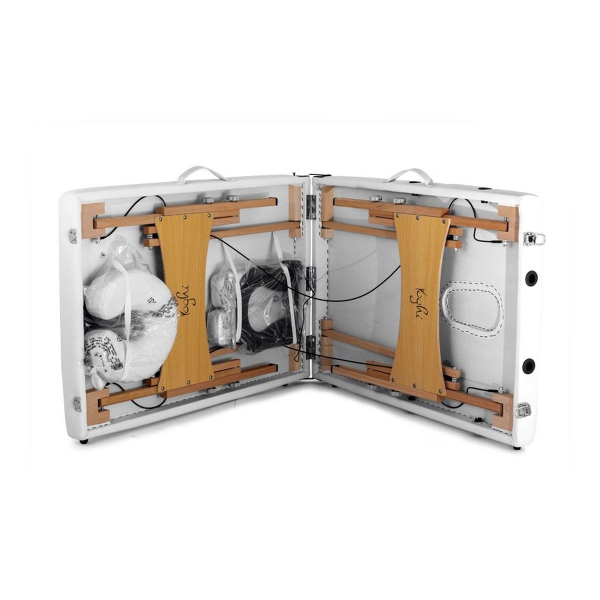 Voir la diapositive 3 : YOGHI Table de massage pliante - TDM102 - Blanc