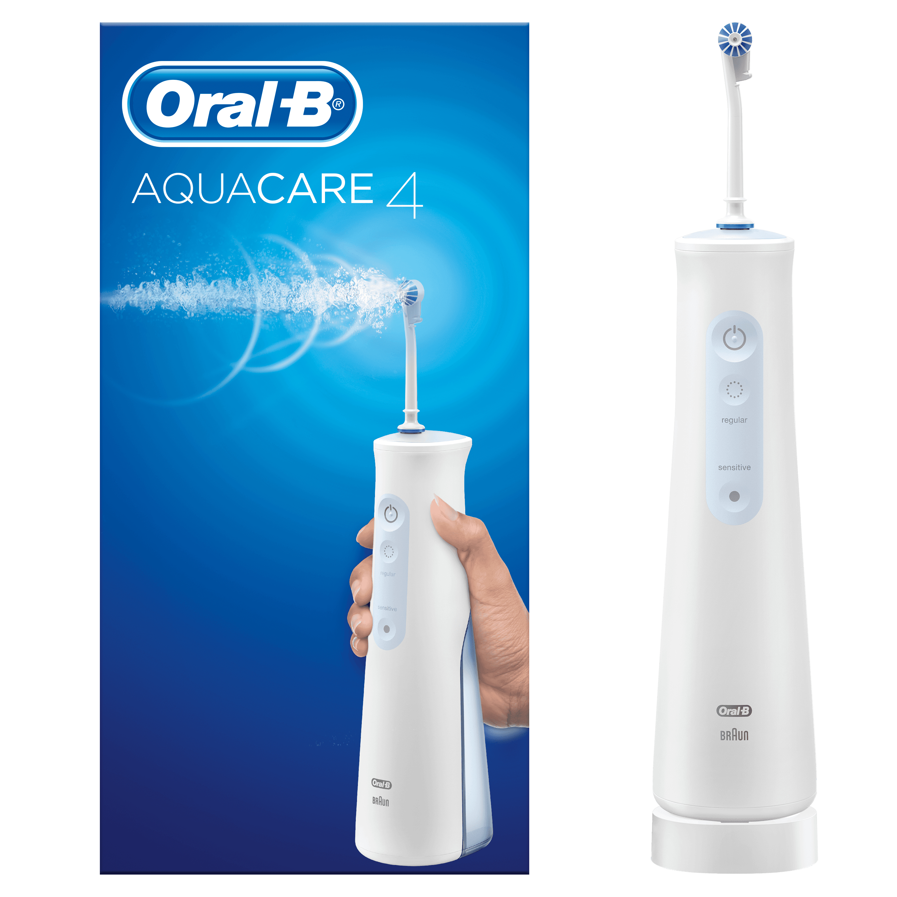 Voir la diapositive 9 : Kit jet dentaire - AQUACARE - Blanc