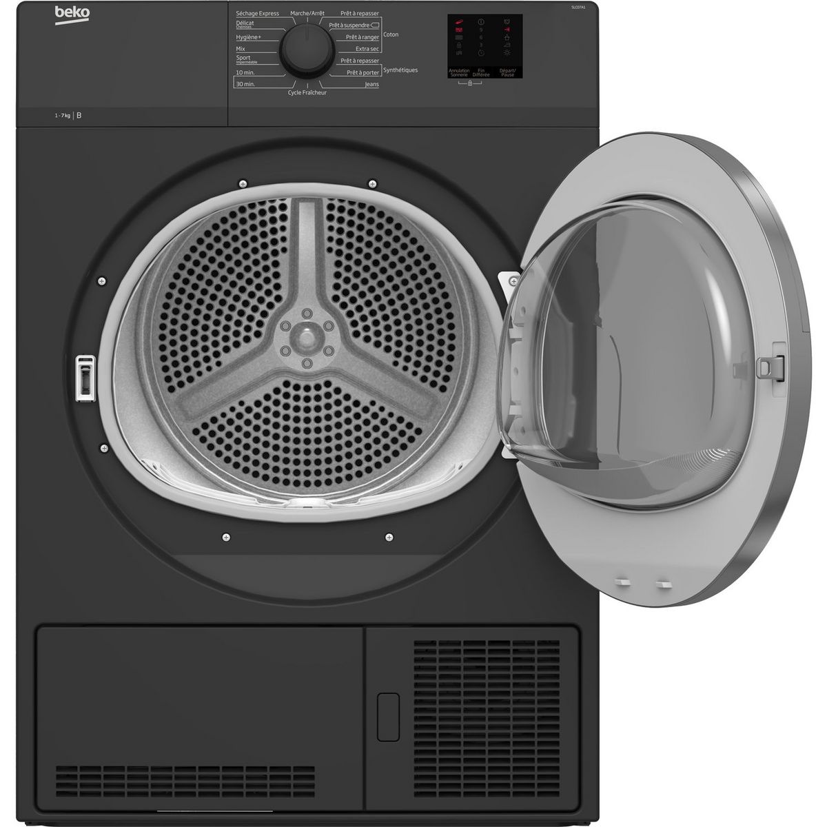 BEKO Sèche-linge hublot SLC07A1, 7 kg, Condensation, B