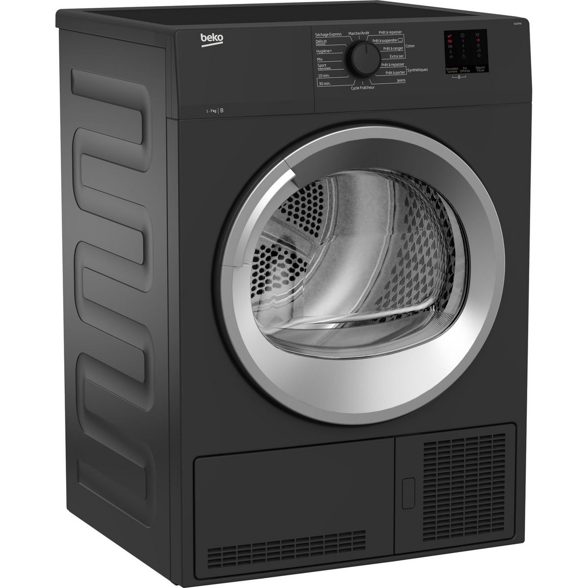 BEKO Sèche-linge hublot SLC07A1, 7 kg, Condensation, B