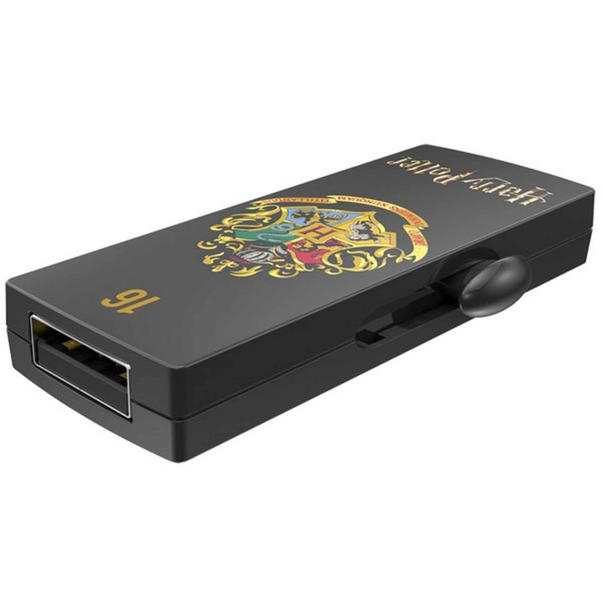 Voir la diapositive 2 : EMTEC Clé USB 2.0 16 Go M730 Harry Potter Poudlard Noir
