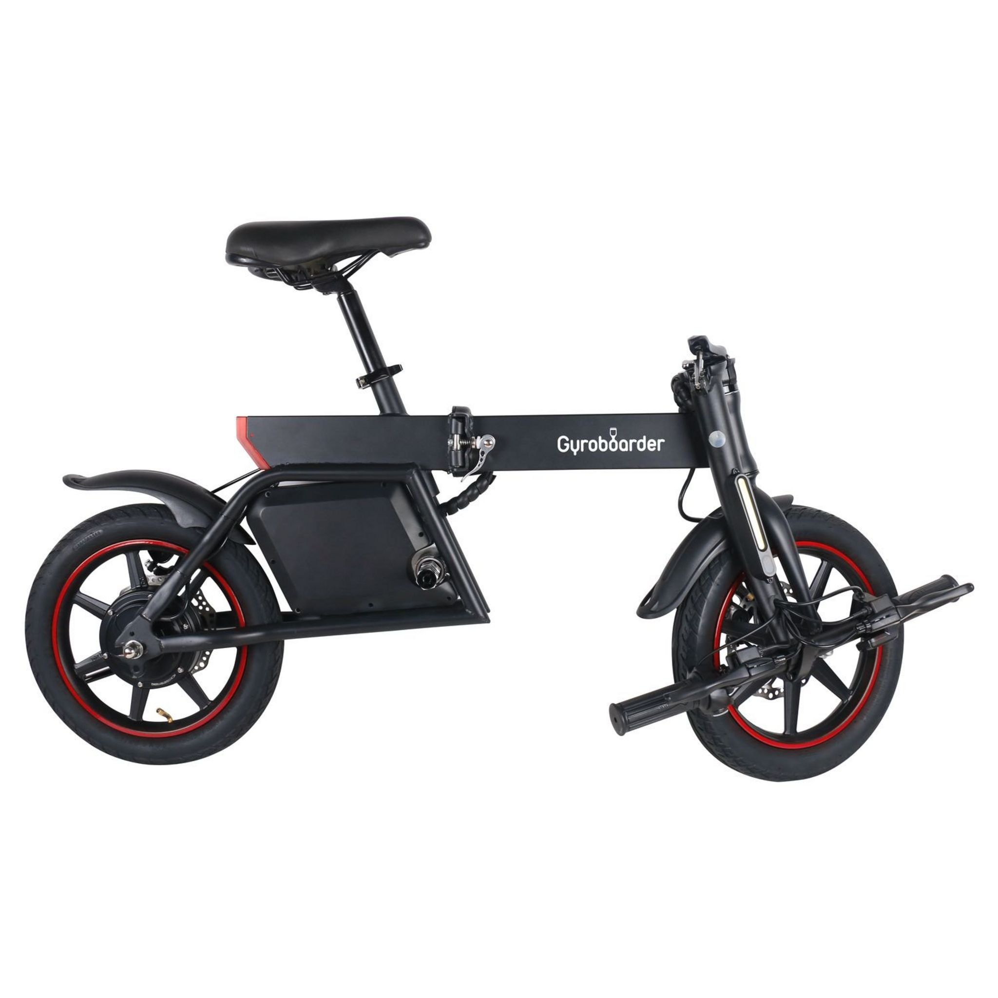 Voir la diapositive 7 : GYROBOARDER Draisienne pliable City Ride Noir