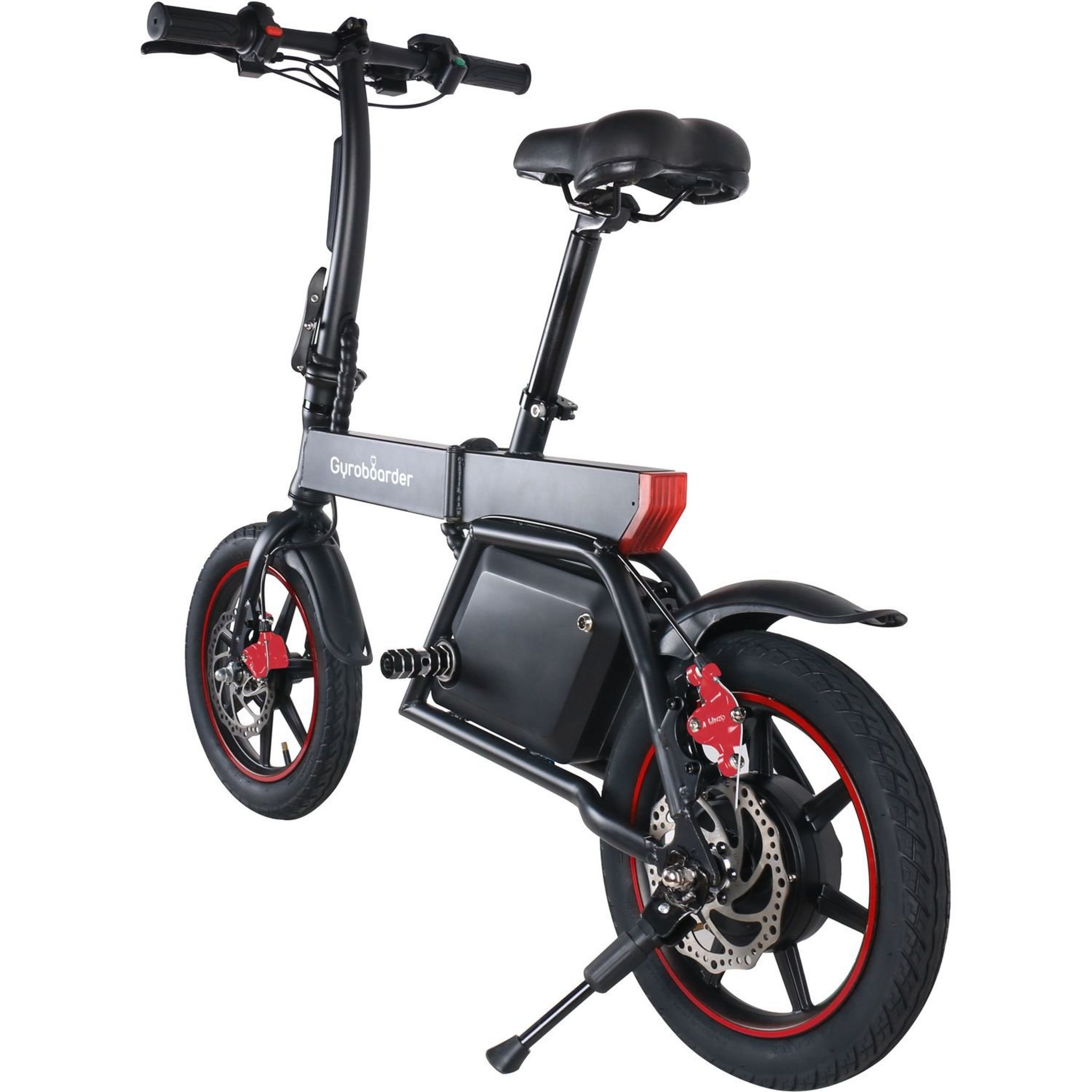 Voir la diapositive 9 : GYROBOARDER Draisienne pliable City Ride Noir