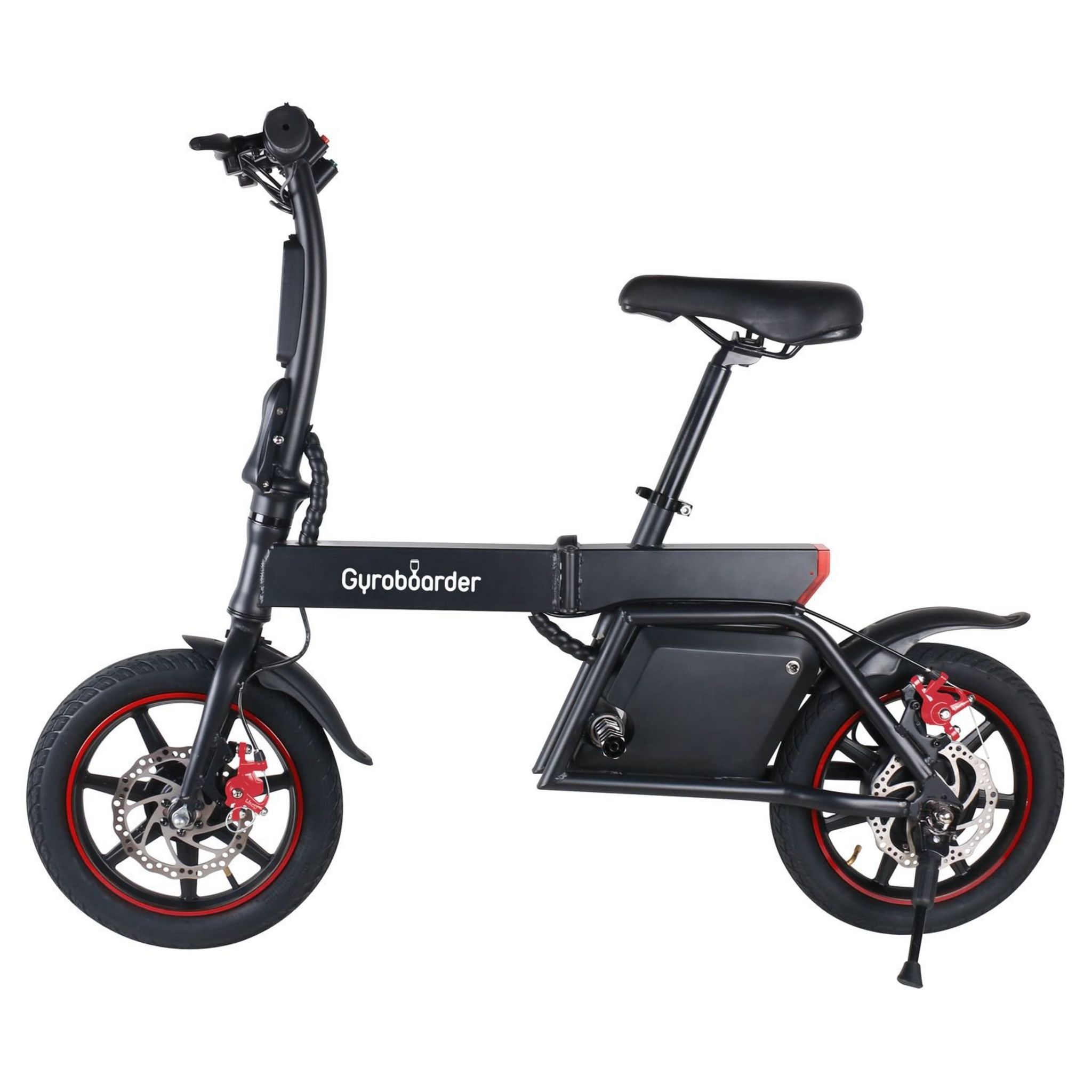 Voir la diapositive 10 : GYROBOARDER Draisienne pliable City Ride Noir