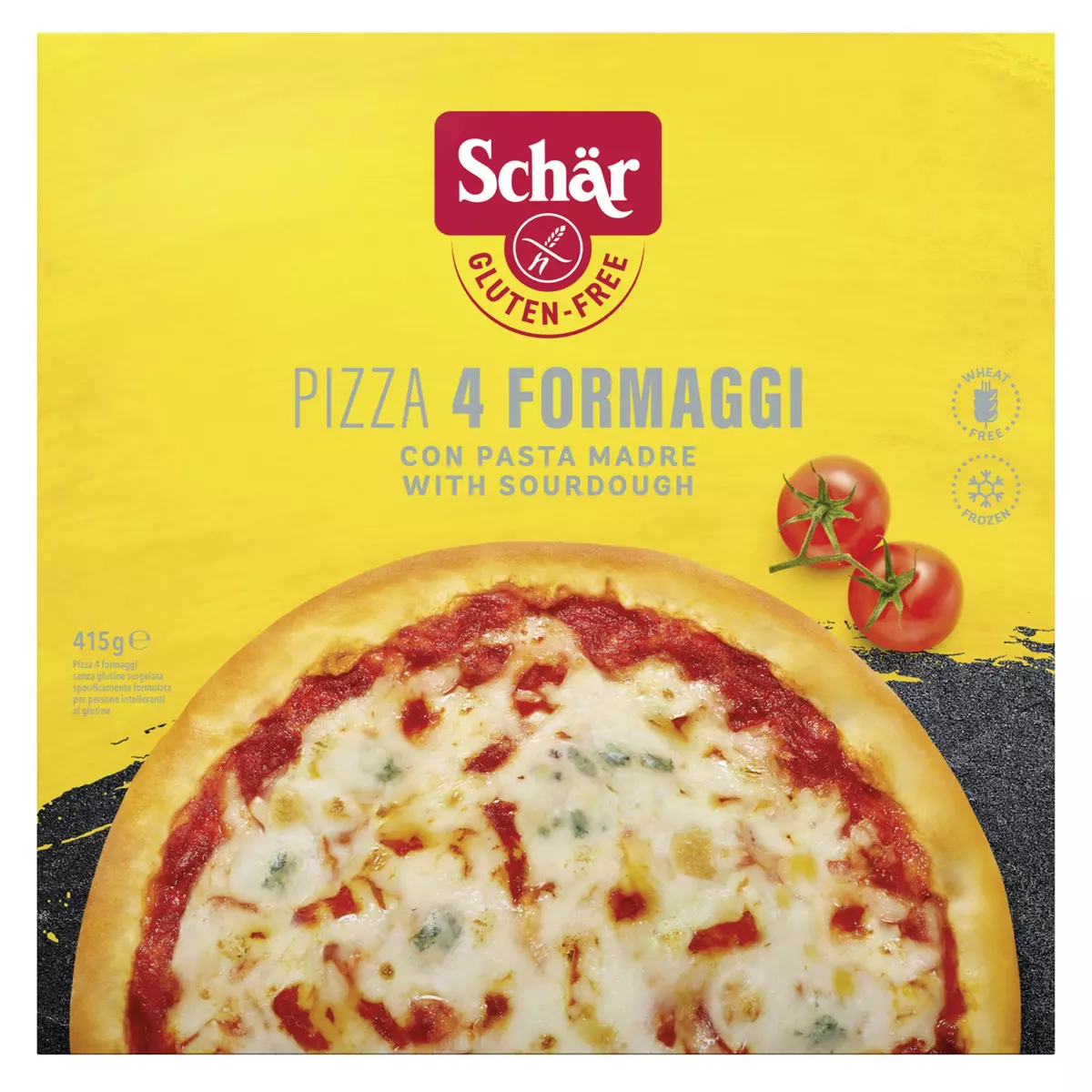 SCHAR Pizza 4 fromages sans gluten 445g